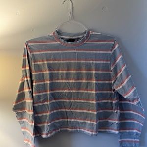 long sleeve stripe shirt